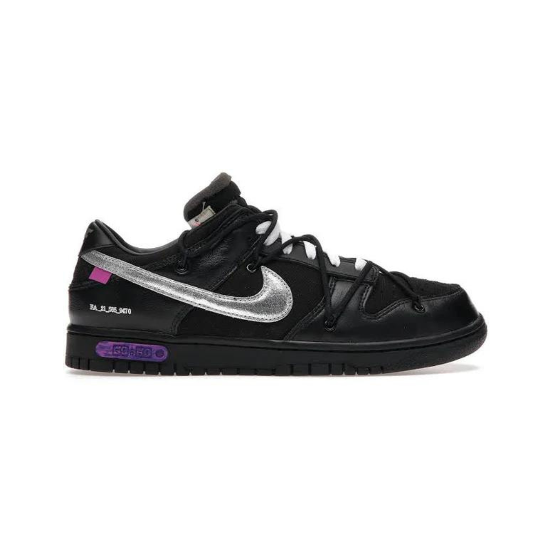 Nike Dunk Low Off White Lot 50:50 Sneaker