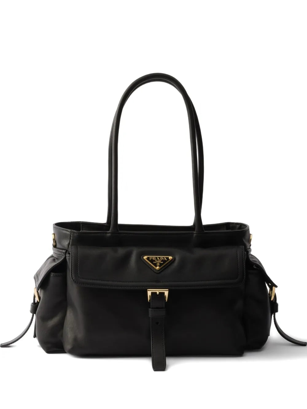 Bolsa tote Explore média de couro