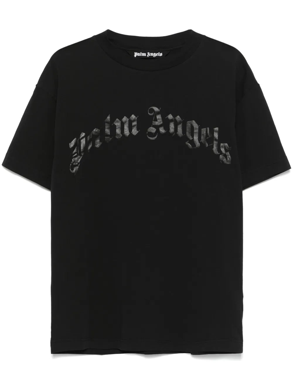 Palm Angels Camiseta com logo curvado
