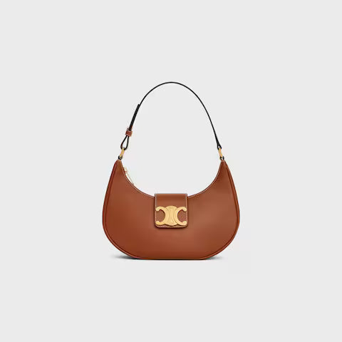 Bolsa TRIOMPHE AVA média em couro de bezerro suave