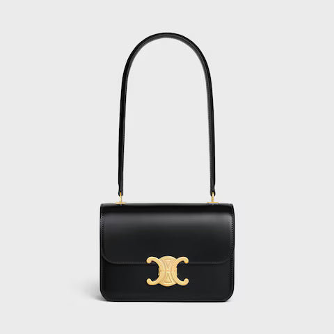 Bolsa GARANCE TEEN EM couro de bezerro brilhante