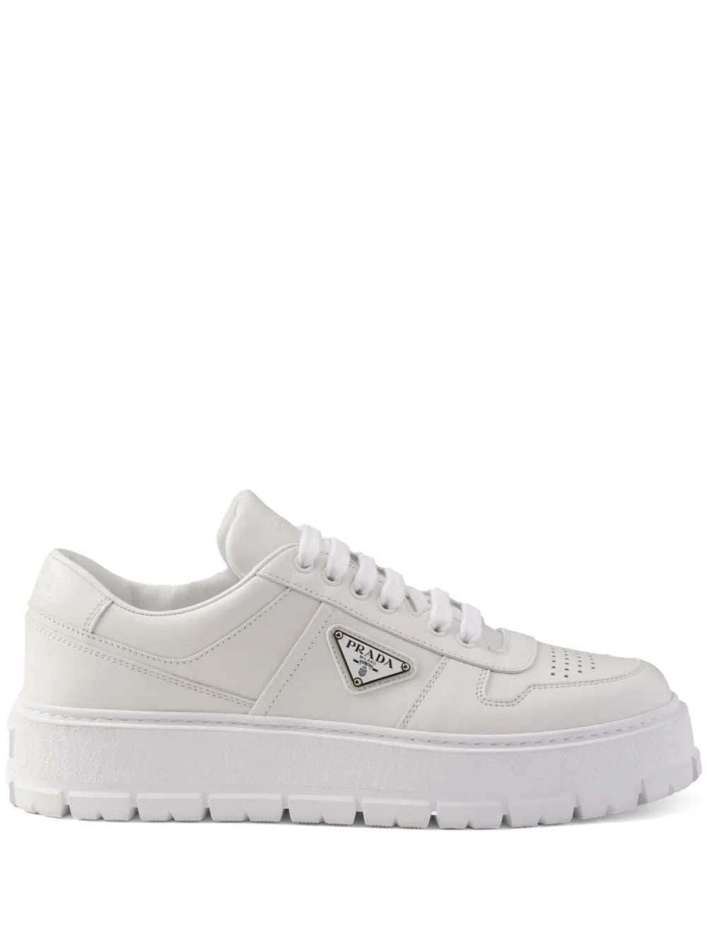 Prada Tênis de couro
