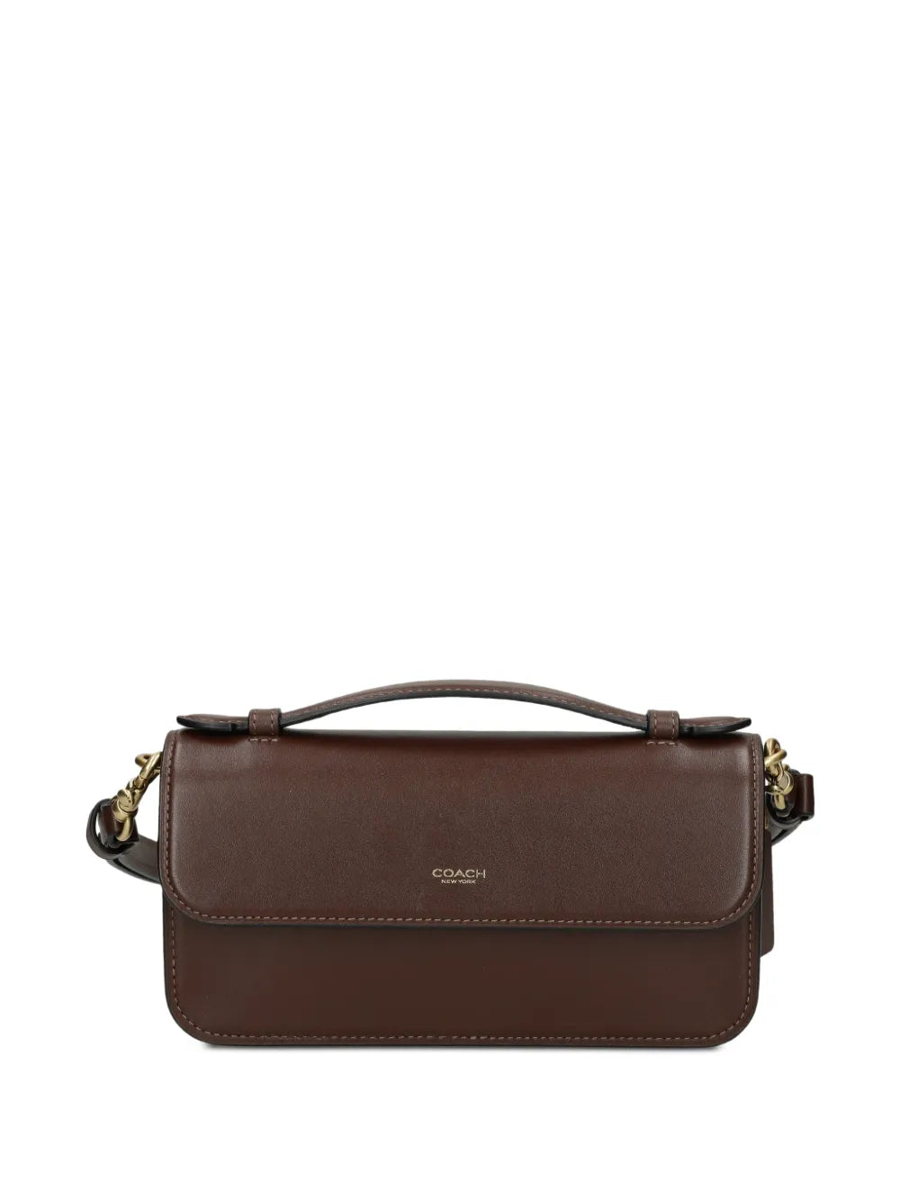 Coach Bolsa de couro Elora com alça superior