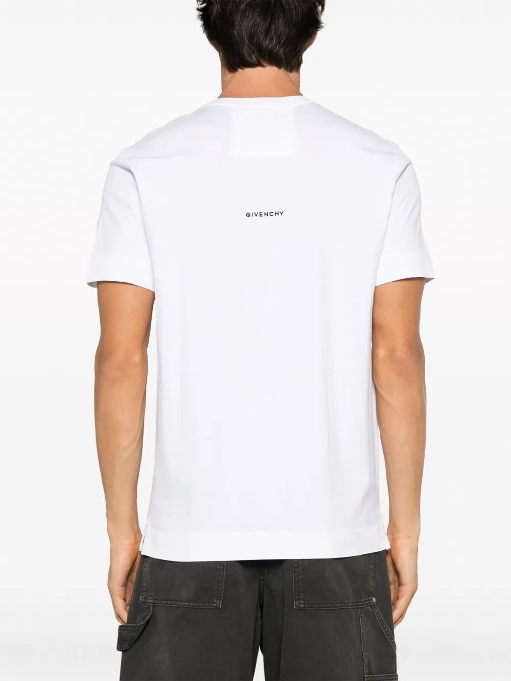 Givenchy Camiseta com logo bordado