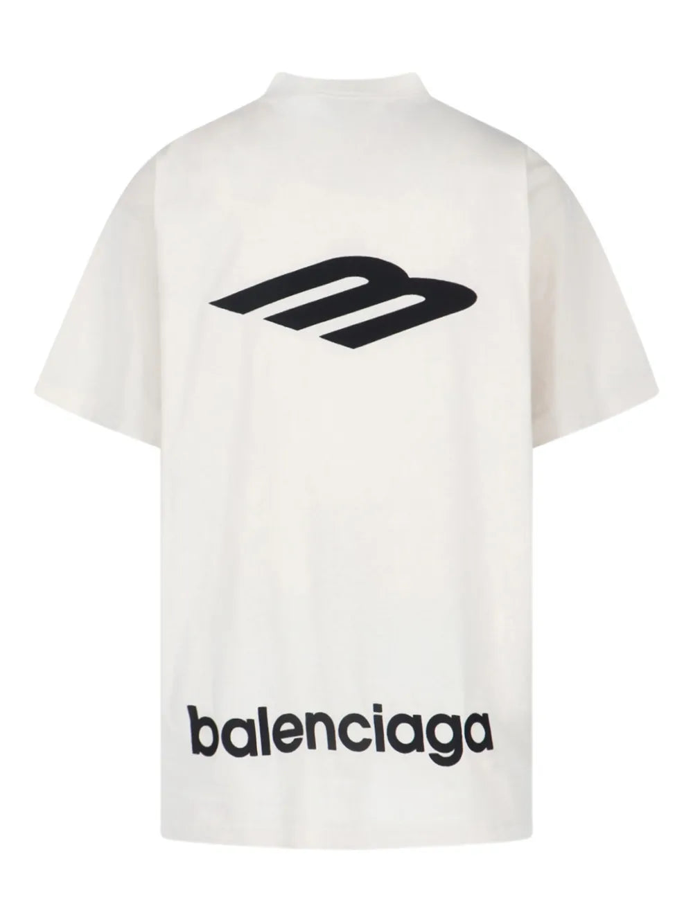 Balenciaga Camiseta com detalhe de logo