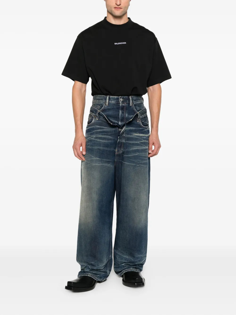 Balenciaga Camiseta com estampa de logo