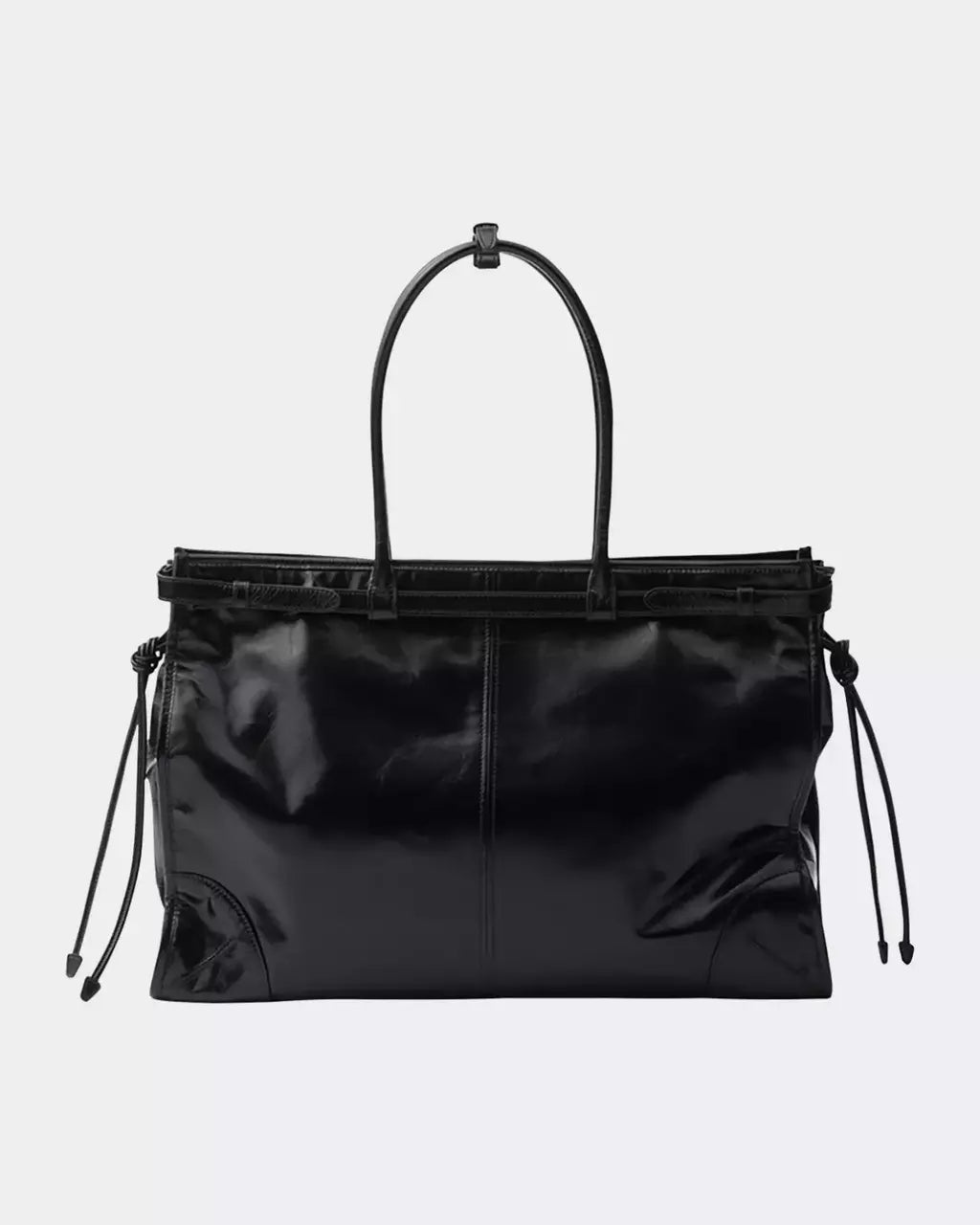 Bolsa Bonnie Buckle Leather Shoulder Bag