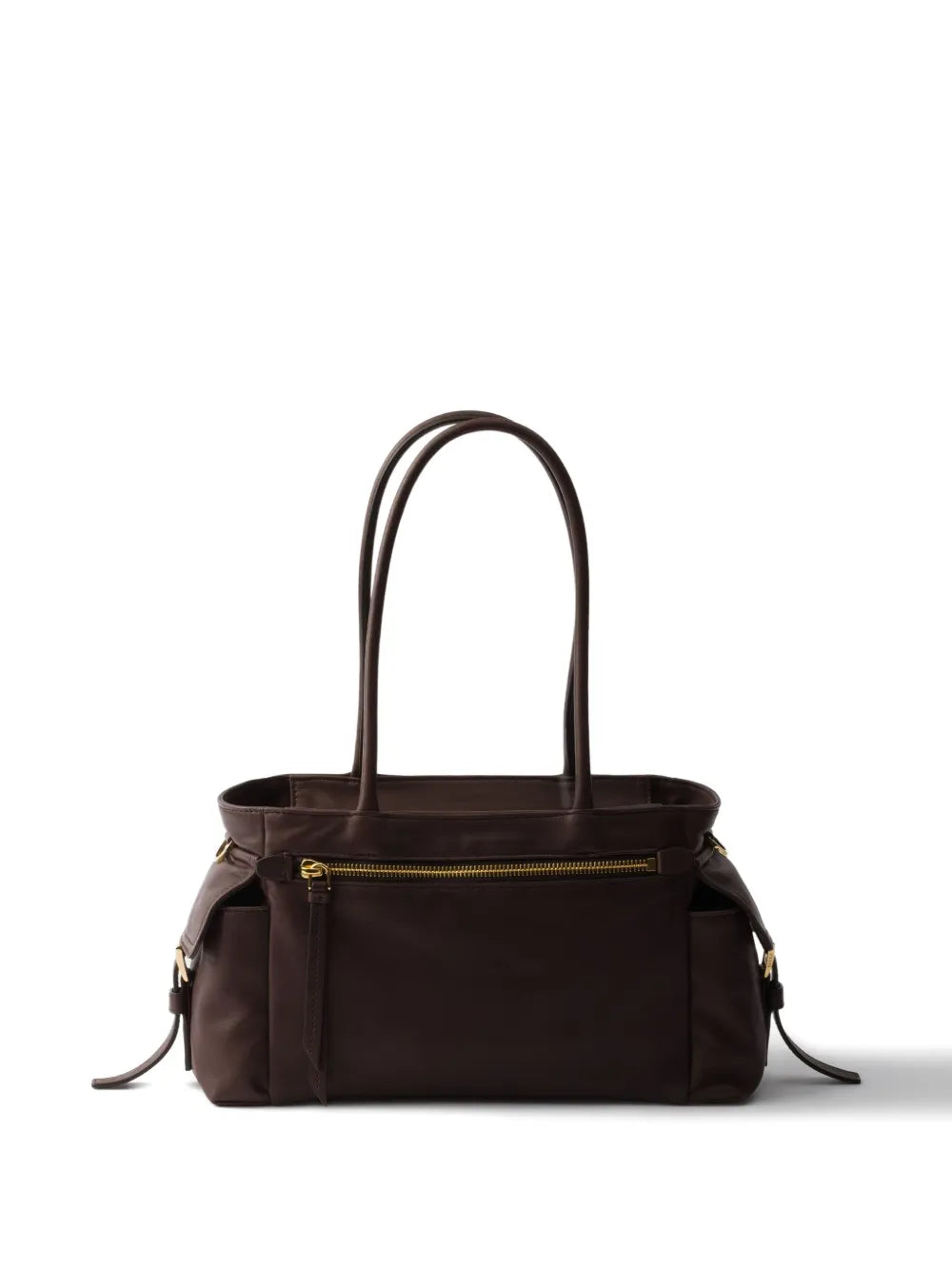 Bolsa tote explore média de couro