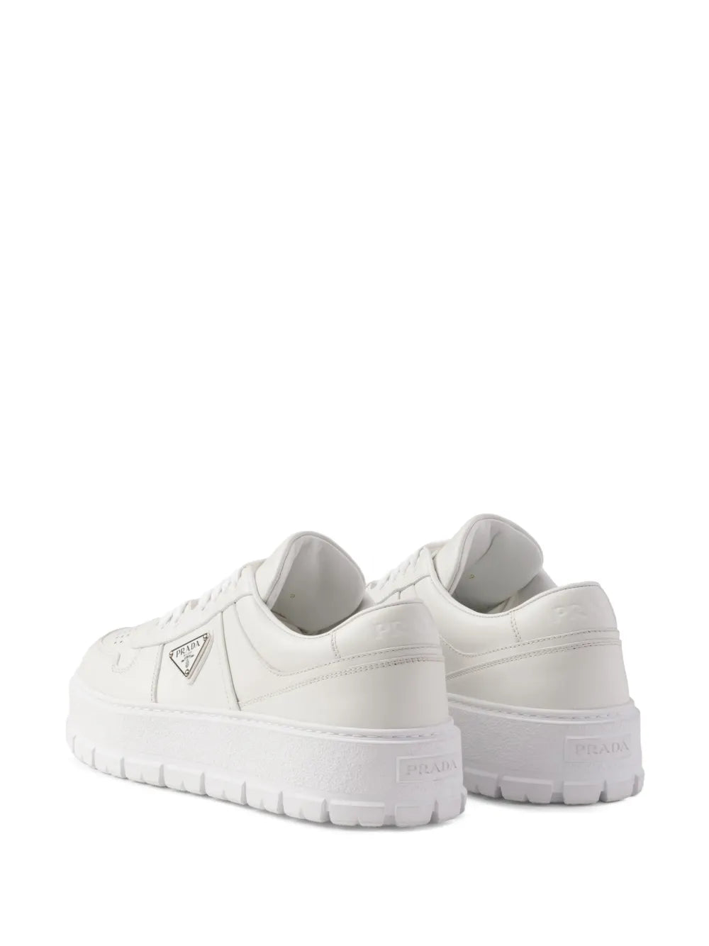 Prada Tênis de couro