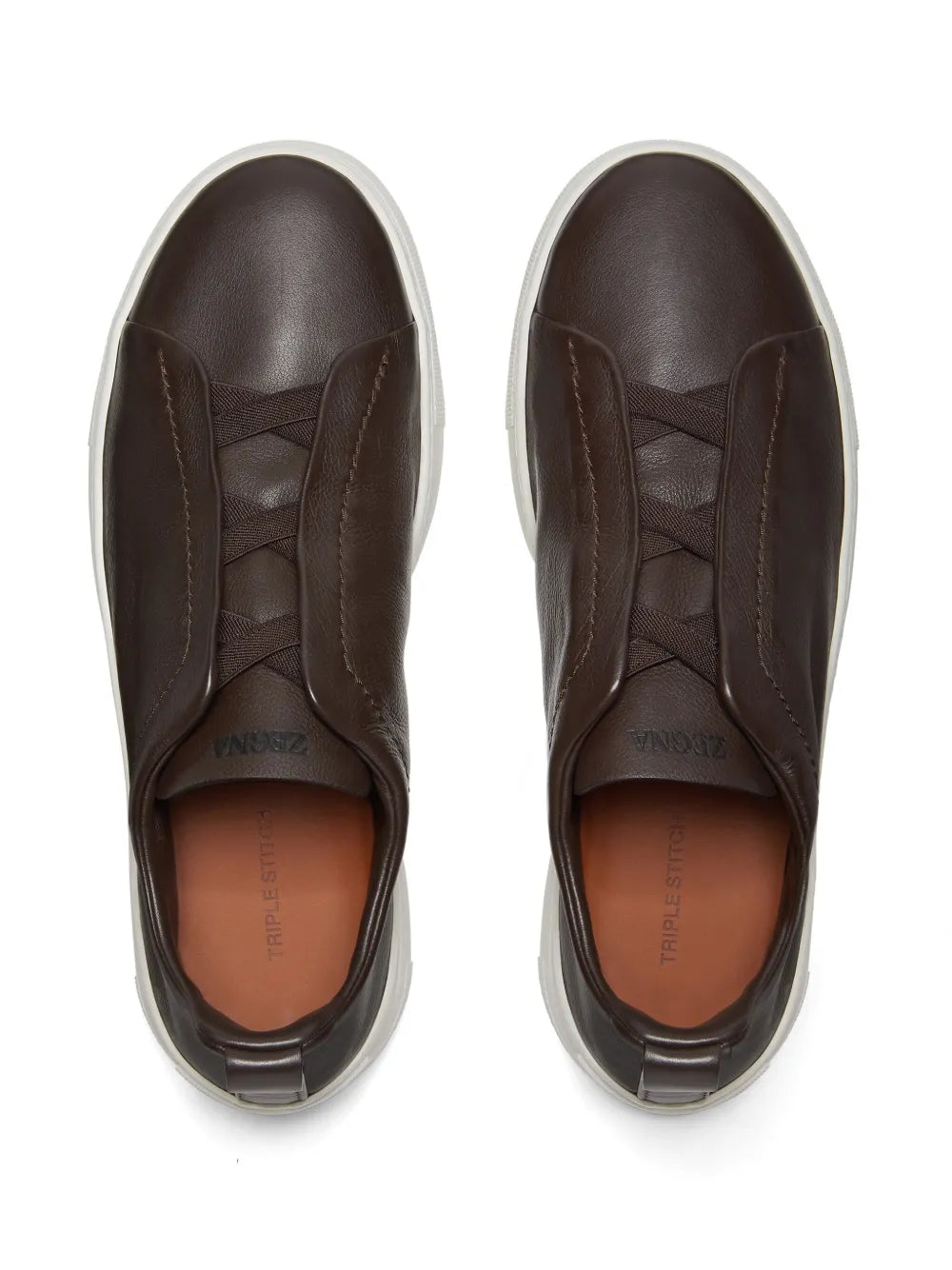 Zegna Tênis Triple Stitch Secondskin
