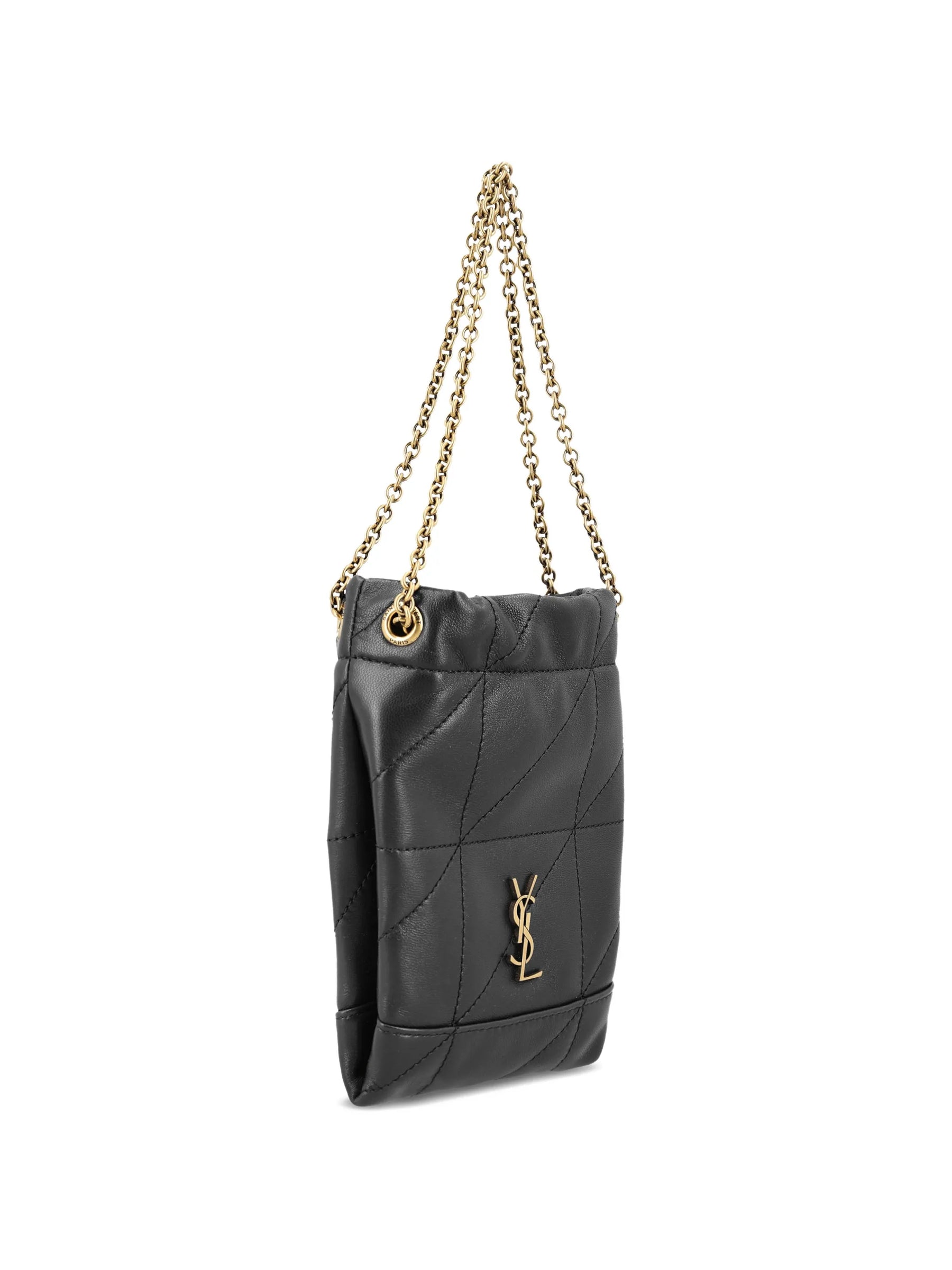 Saint Laurent Quilted Bucket Bag