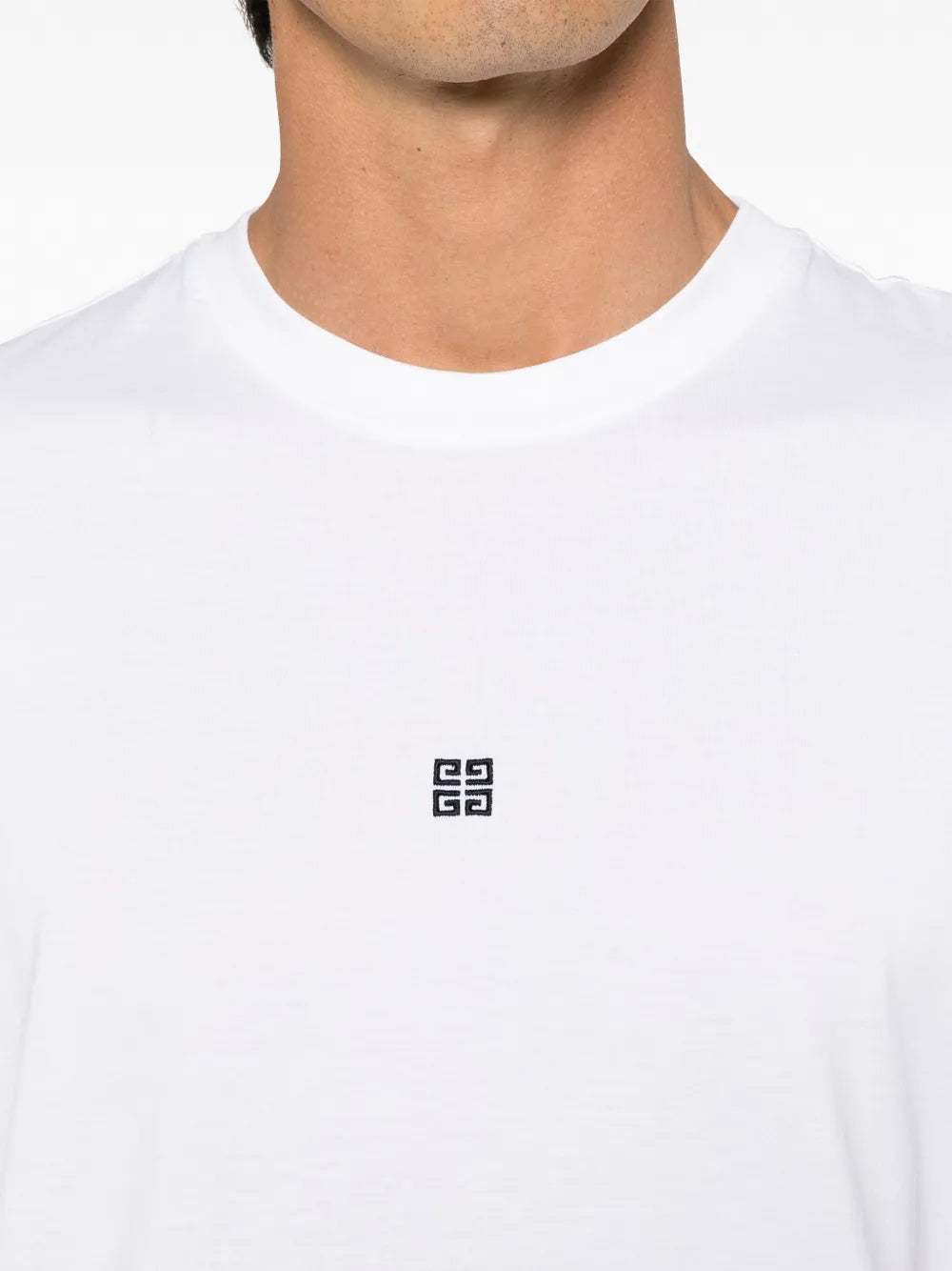 Givenchy Camiseta com logo bordado