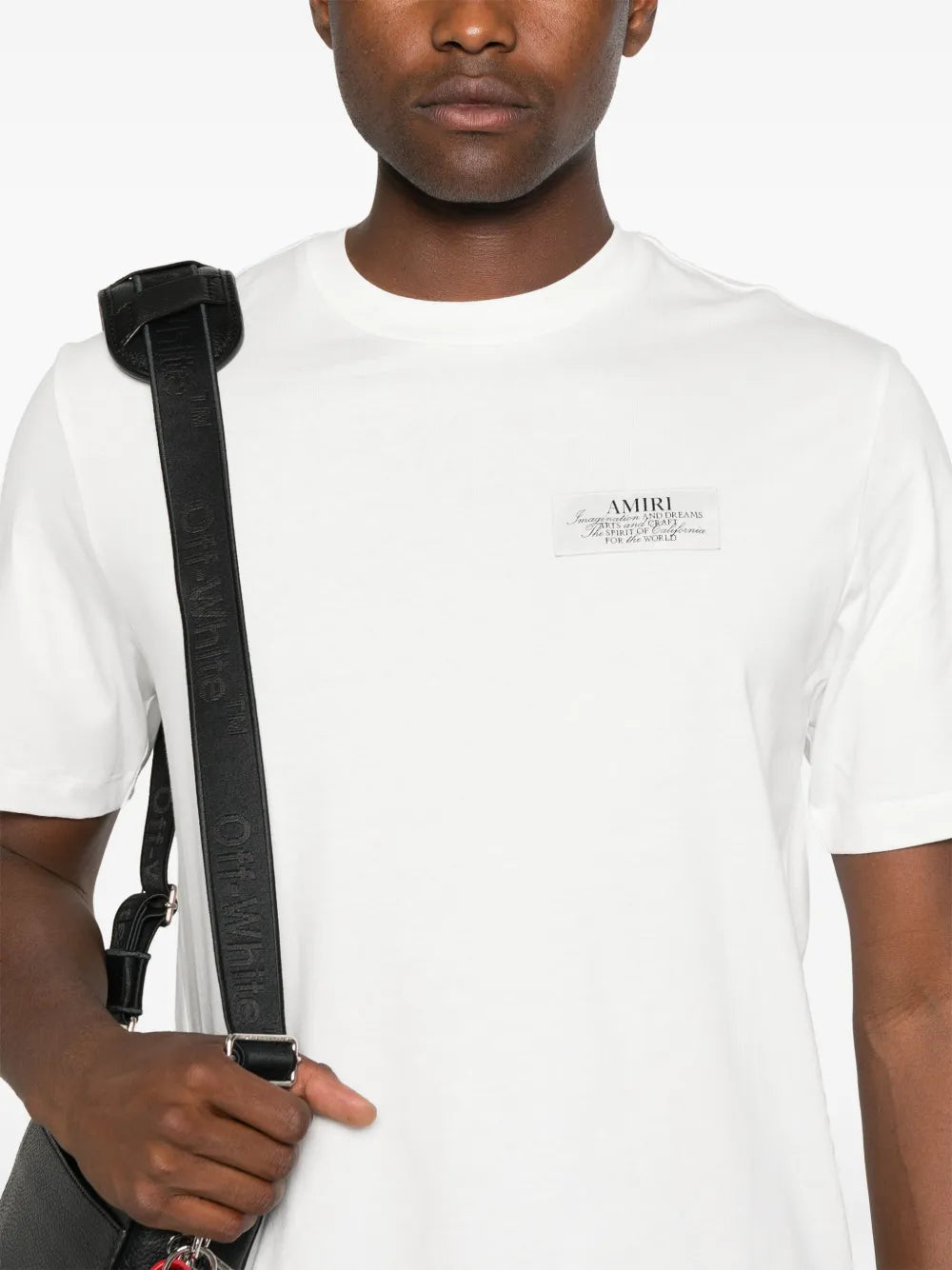 AMIRI Camiseta com patch de logo