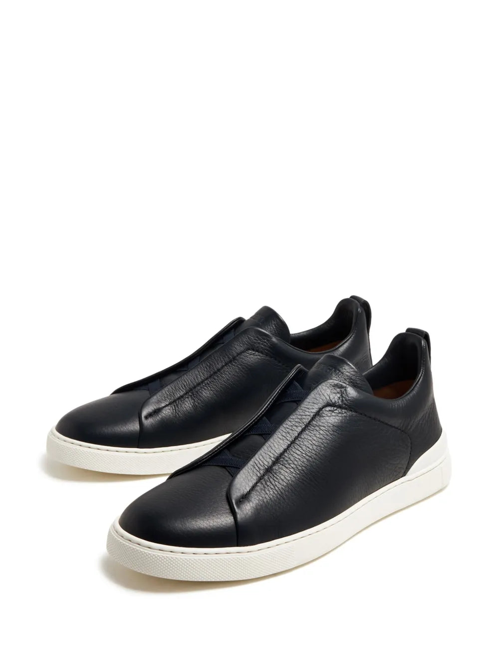 Zegna Tênis cano baixo Triple Stitch