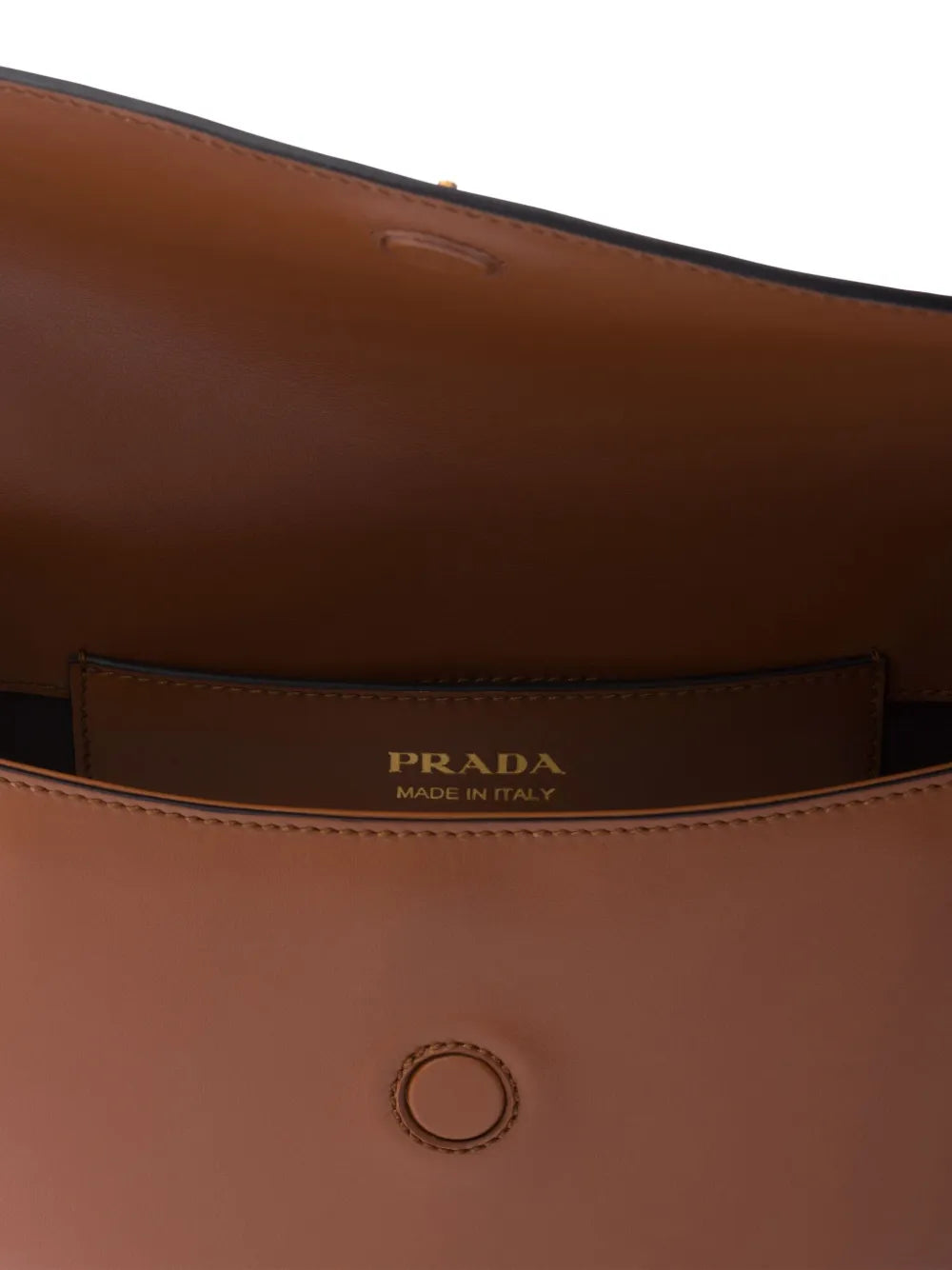 Prada Bolsa de ombro Arqué em couro