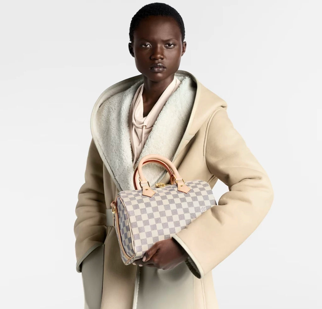 Bolsa Speedy Bandoulière 25 Bege Tourterelle