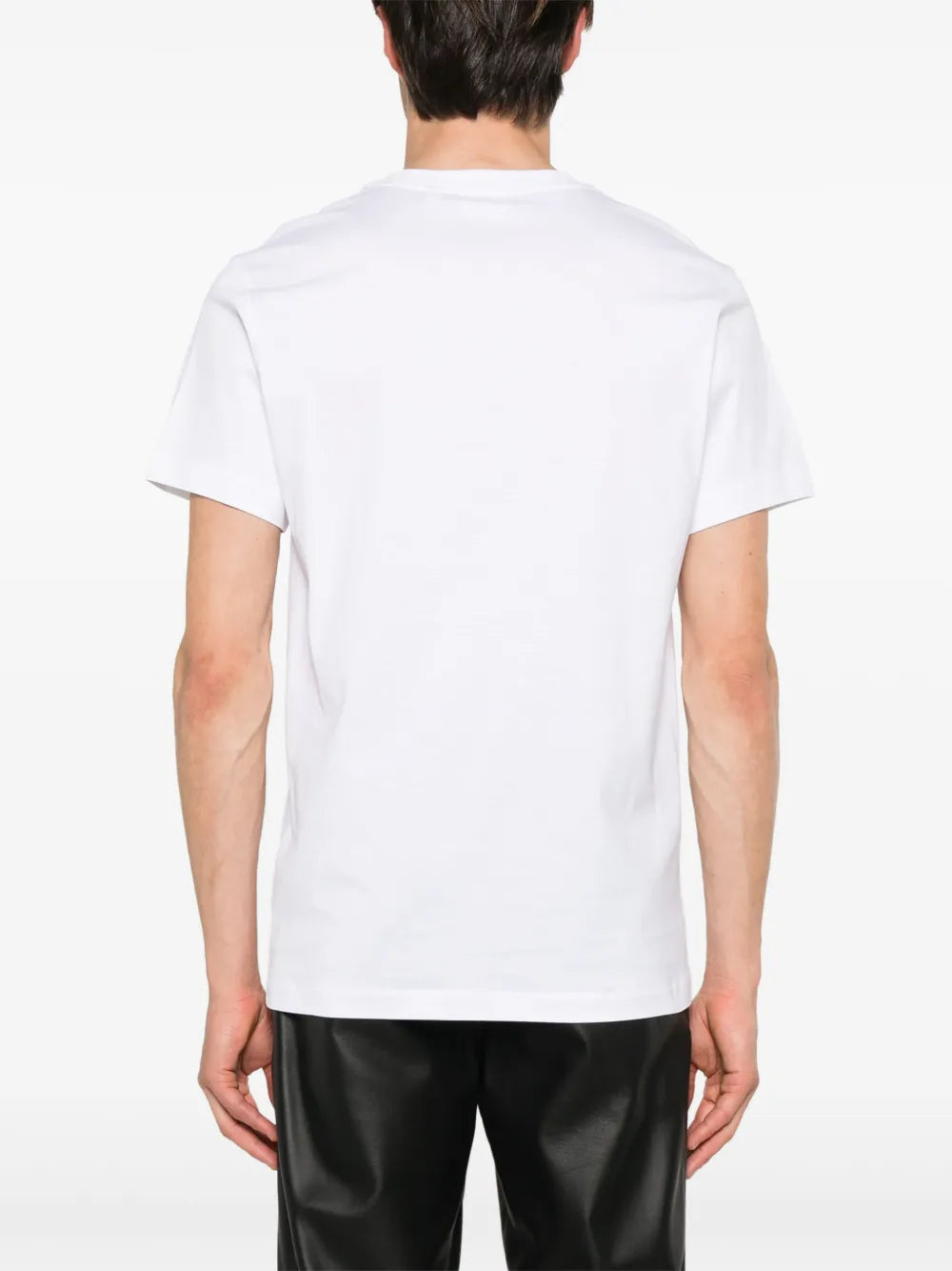 Burberry Camiseta de algodão orgânico com logo bordado