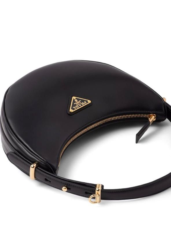 Prada Bolsa de ombro Arqué em couro