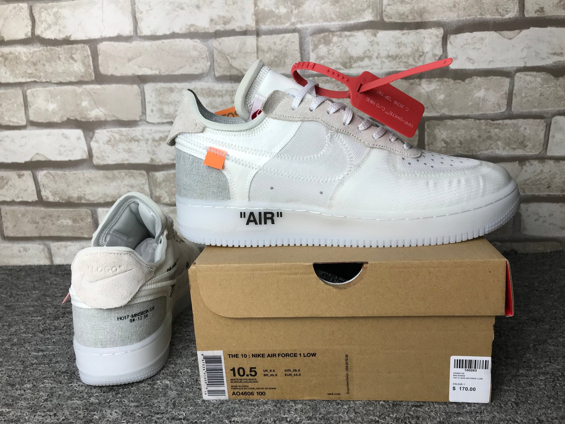 Nike Air force 1 Low Off White White Sneaker