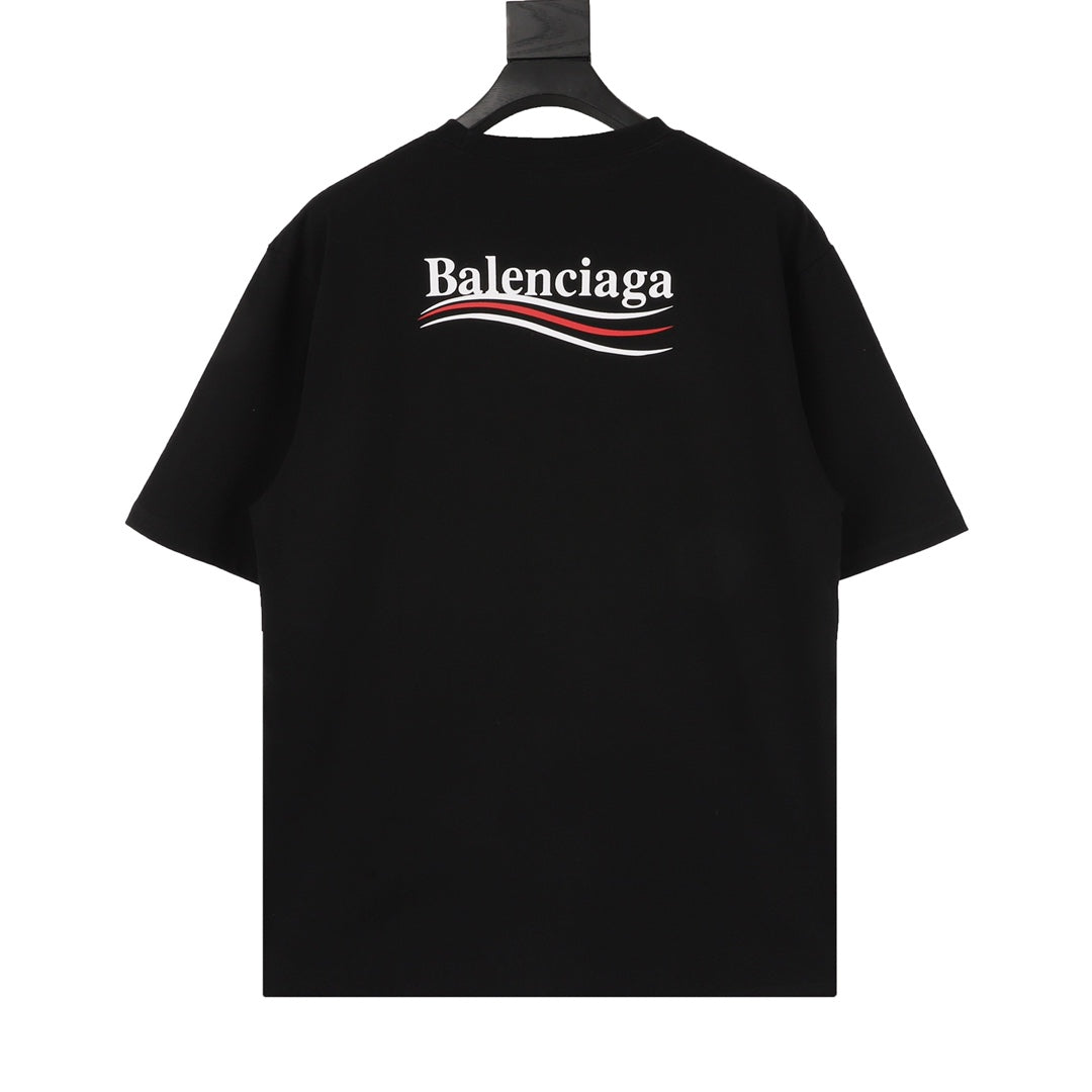 Camiseta BALENCIAGA oversized com logo bordado