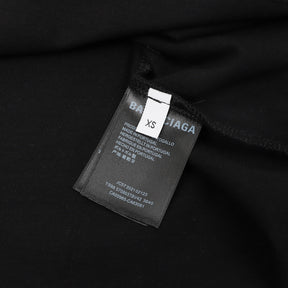 Camiseta BALENCIAGA oversized com logo bordado