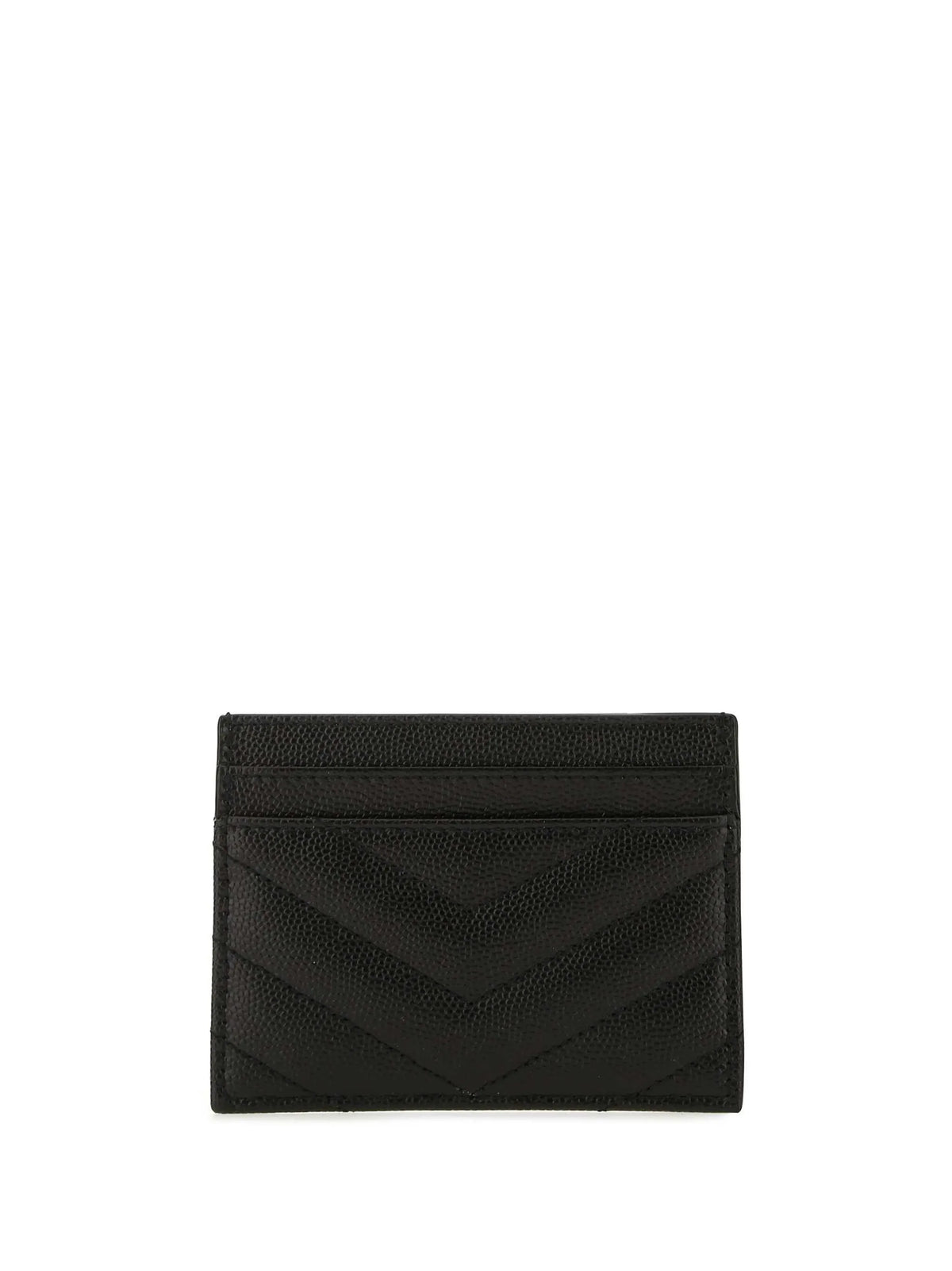 Saint Laurent Porta-cartões matelassê monogramado