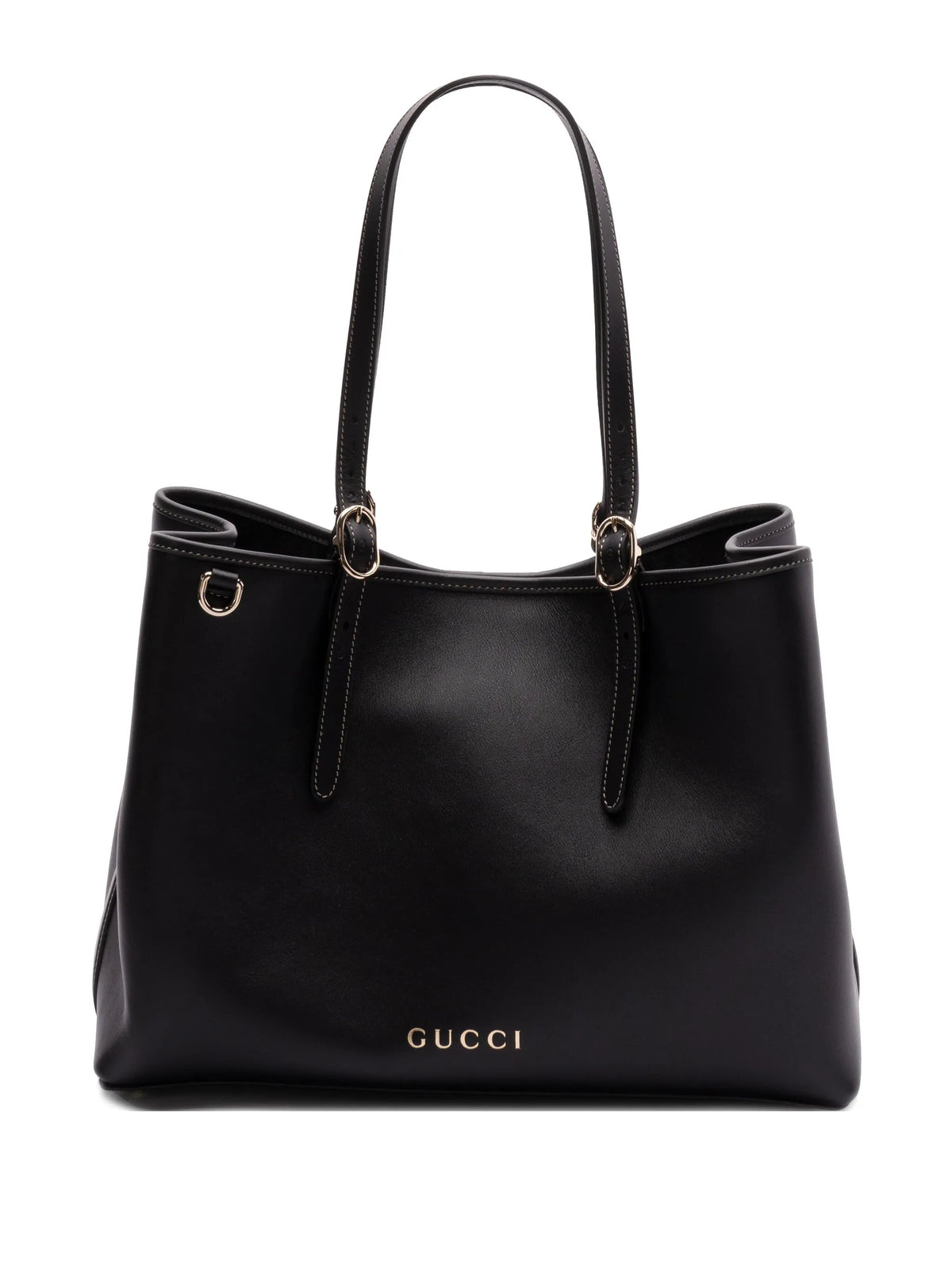 Bolsa tote média com emblema