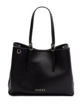 Bolsa tote média com emblema