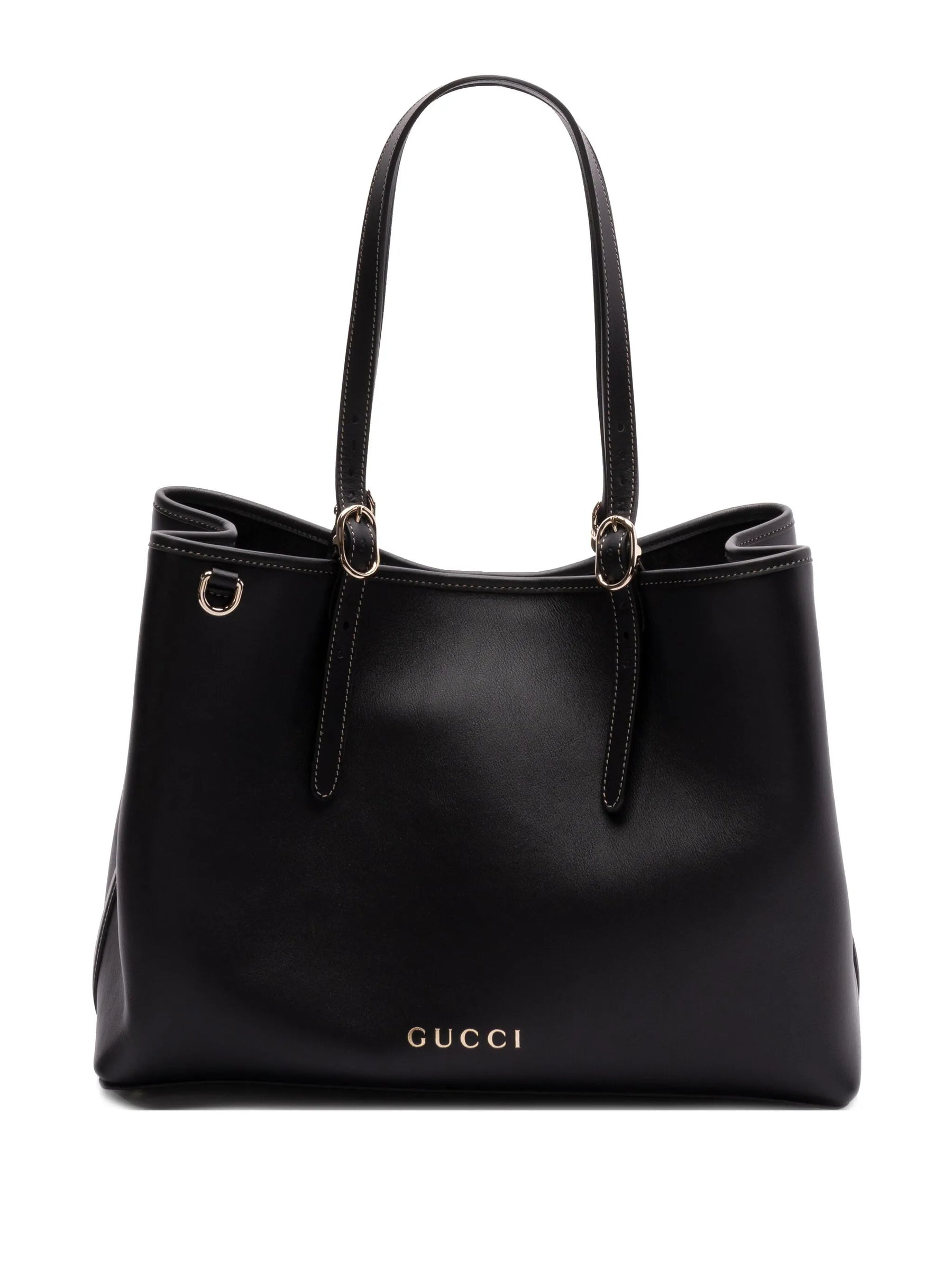 Bolsa tote média com emblema