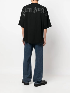 Palm Angels Camiseta mangas curtas com logo