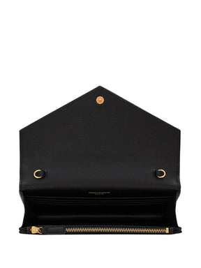 Saint Laurent Bolsa transversal com logo