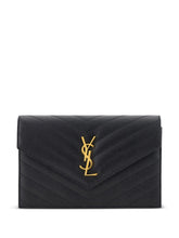 Saint Laurent Bolsa transversal com logo