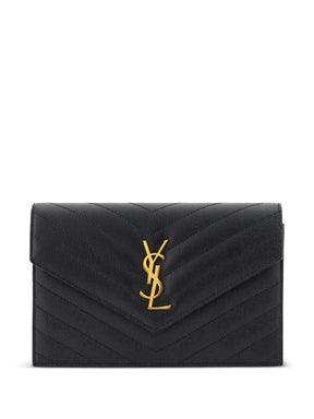 Saint Laurent Bolsa transversal com logo