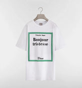 Camiseta com bordado Book Cover