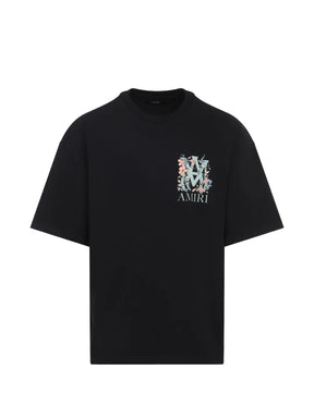 AMIRI floral logo-print T-shirt