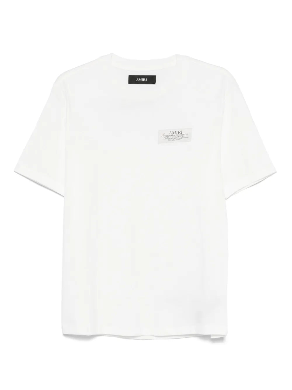 AMIRI Camiseta com patch de logo