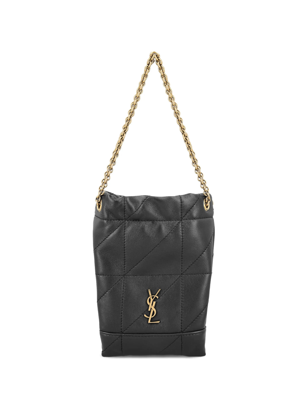 Saint Laurent Quilted Bucket Bag