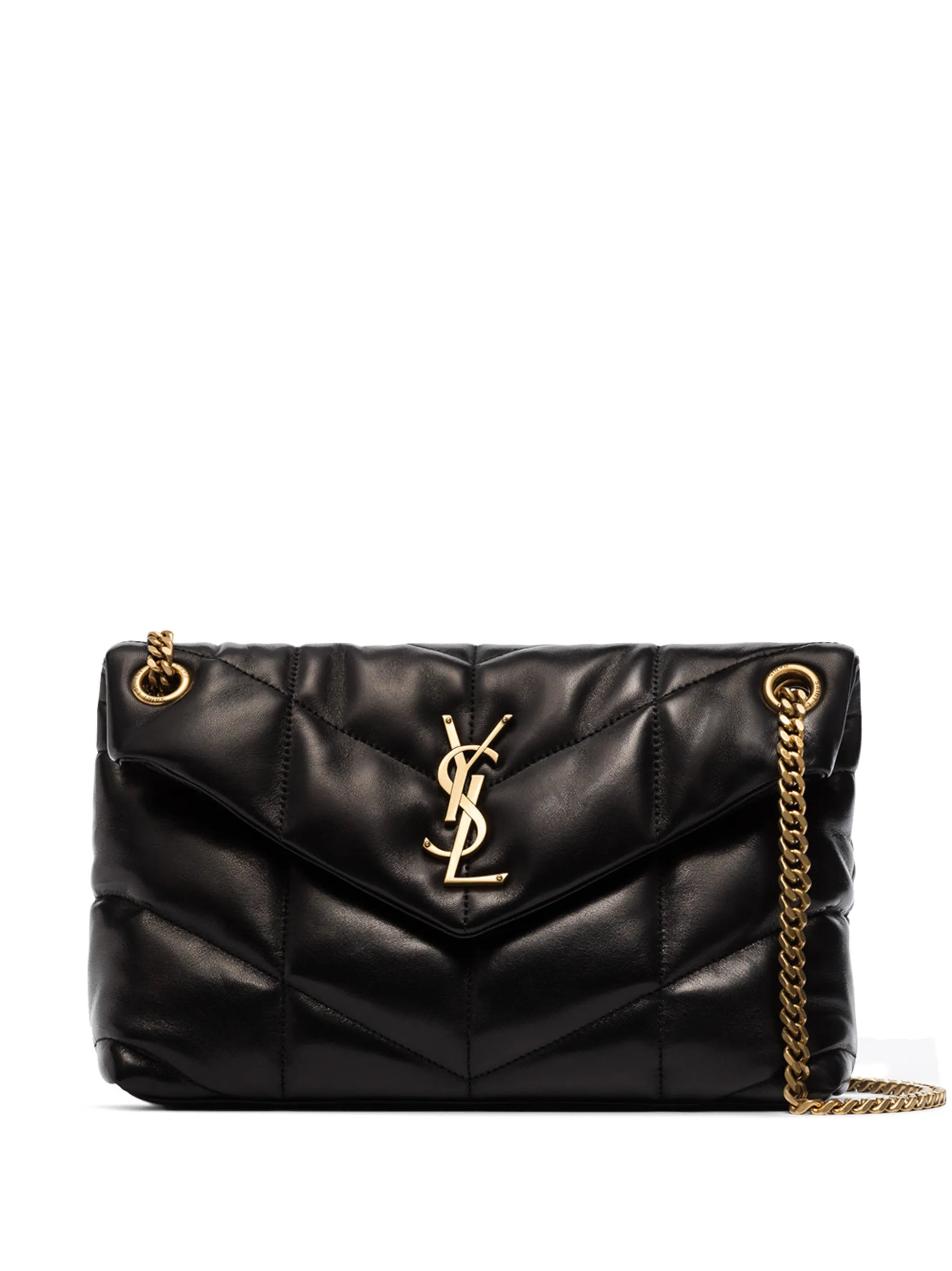 Saint Laurent Bolsa tiracolo Loulou Puffer pequena