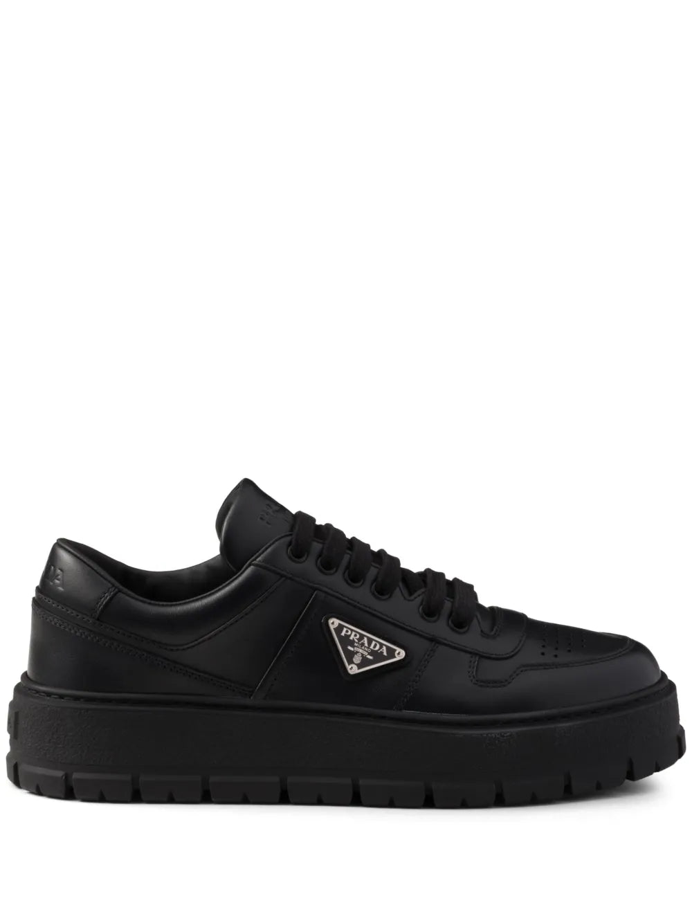 Prada Tênis de couro
