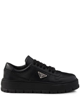 Prada Tênis de couro