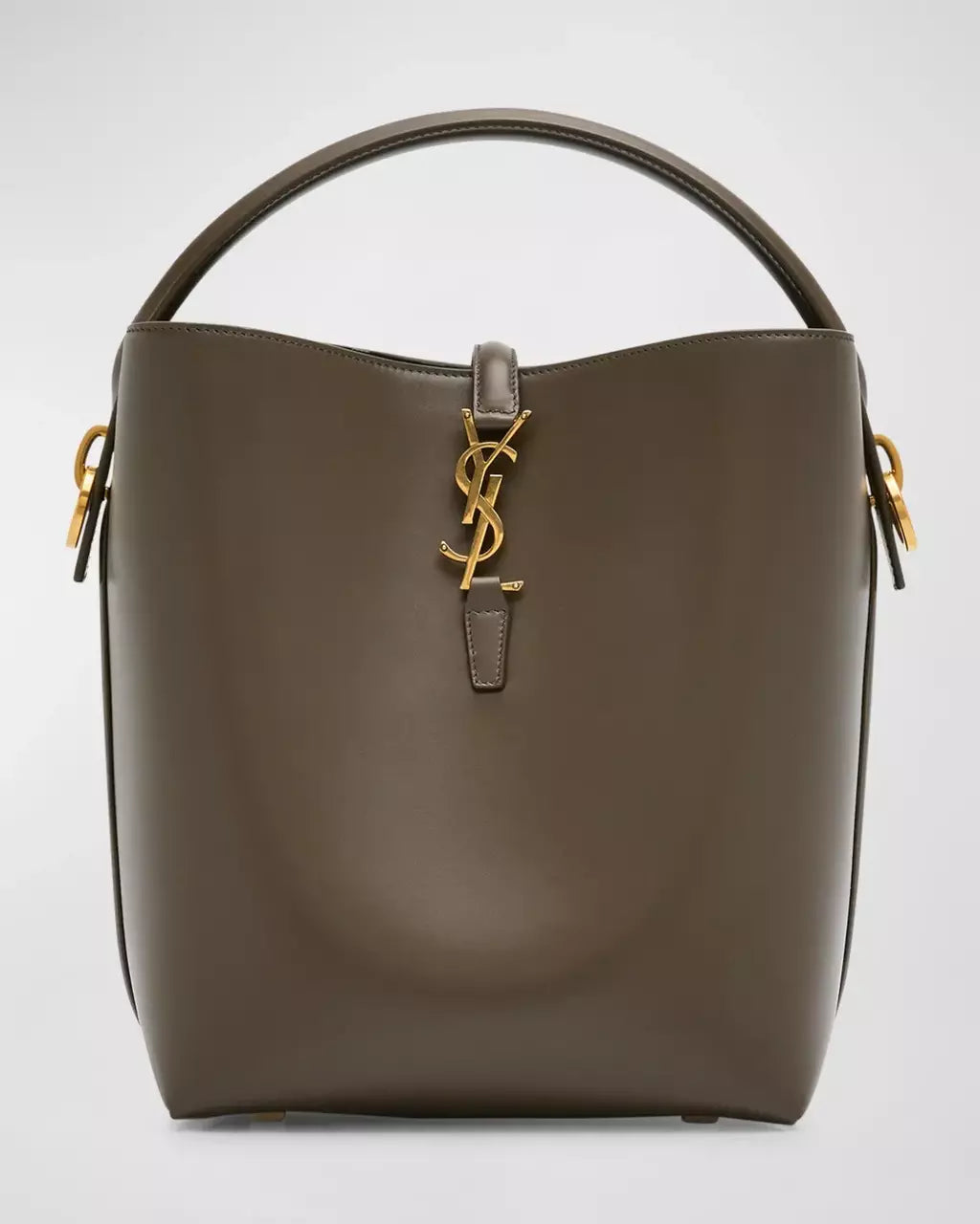 Bolsa Le 37 YSL Bucket Bag in Smooth Leathe