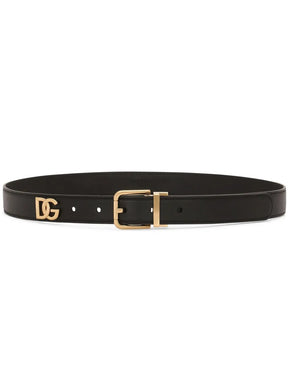 Dolce & Gabbana Cinto com placa de logo