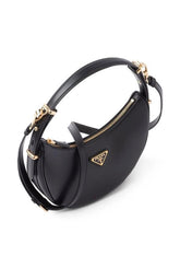 Prada Bolsa de ombro Arqué em couro
