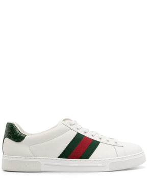 Gucci Tênis Ace de couro