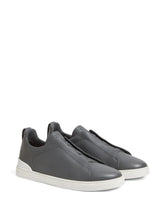 Zegna Tênis de couro