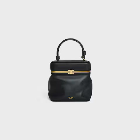 BOLSA TRIOMPHE FRAME PEQUENA EM COURO DE BEZERRO MACIO