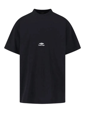 Balenciaga Camiseta com detalhe de logo
