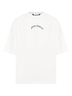 Palm Angels Camiseta Curved Logo