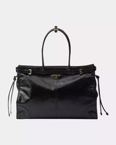 Bolsa Bonnie Buckle Leather Shoulder Bag