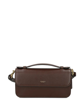 Coach Bolsa de couro Elora com alça superior